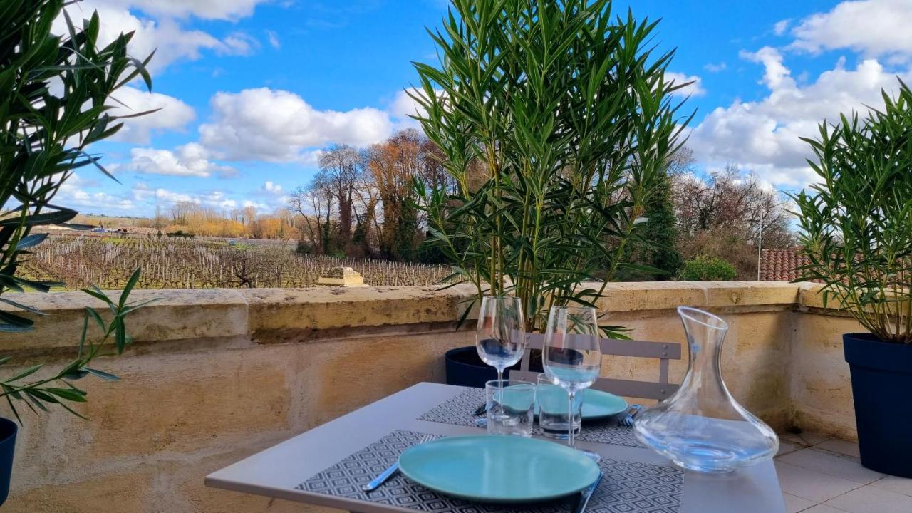 La Maison Des Vignes Saint Emilion Apartment ภายนอก รูปภาพ